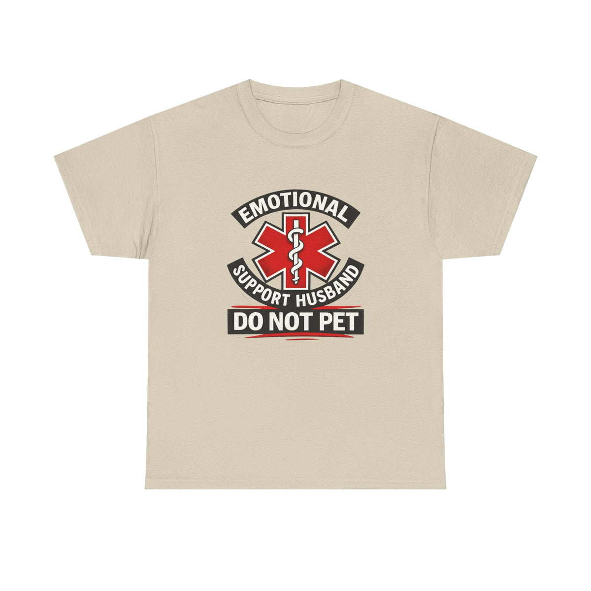Emotional Support Husband “Do Not Pet” Shirt – Funny Husband Tee