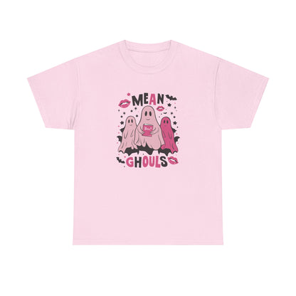 Mean Ghouls Cute Halloween T-Shirt | Funny Ghost Friends Tee