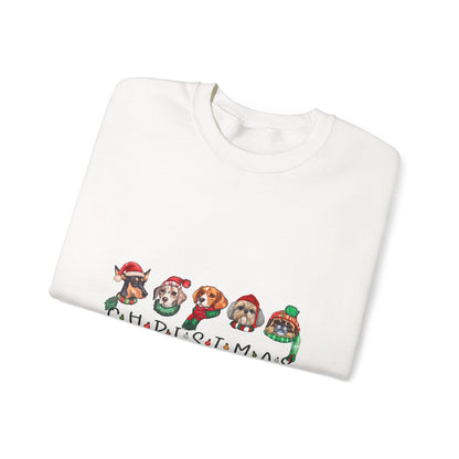 Dog Lovers Christmas Sweatshirt – Cute Holiday “Merry Pupmas” Pullover