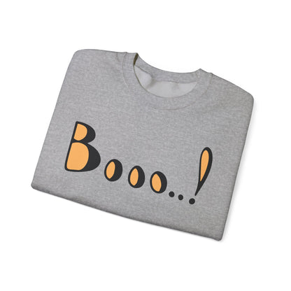 Boo Halloween Sweatshirt | Cute Spooky Season Crewneck