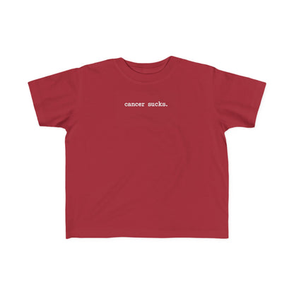 Cancer Sucks Toddler Tee