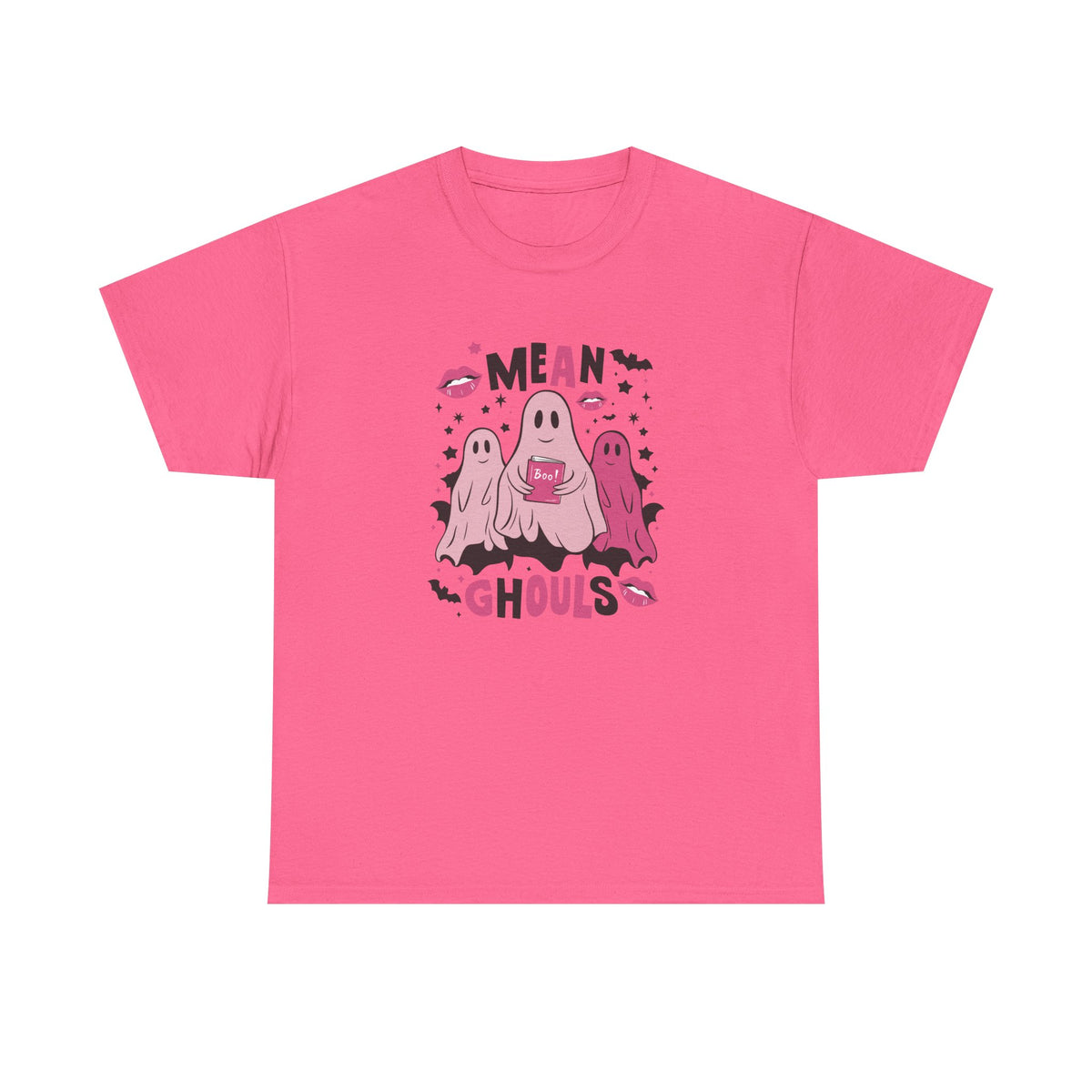 Mean Ghouls Cute Halloween T-Shirt | Funny Ghost Friends Tee