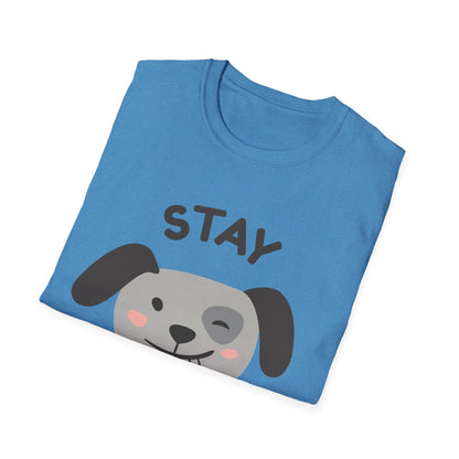 Stay Pawsitive T-Shirt – Cute Dog Lover Graphic Tee for Pet Enthusiasts