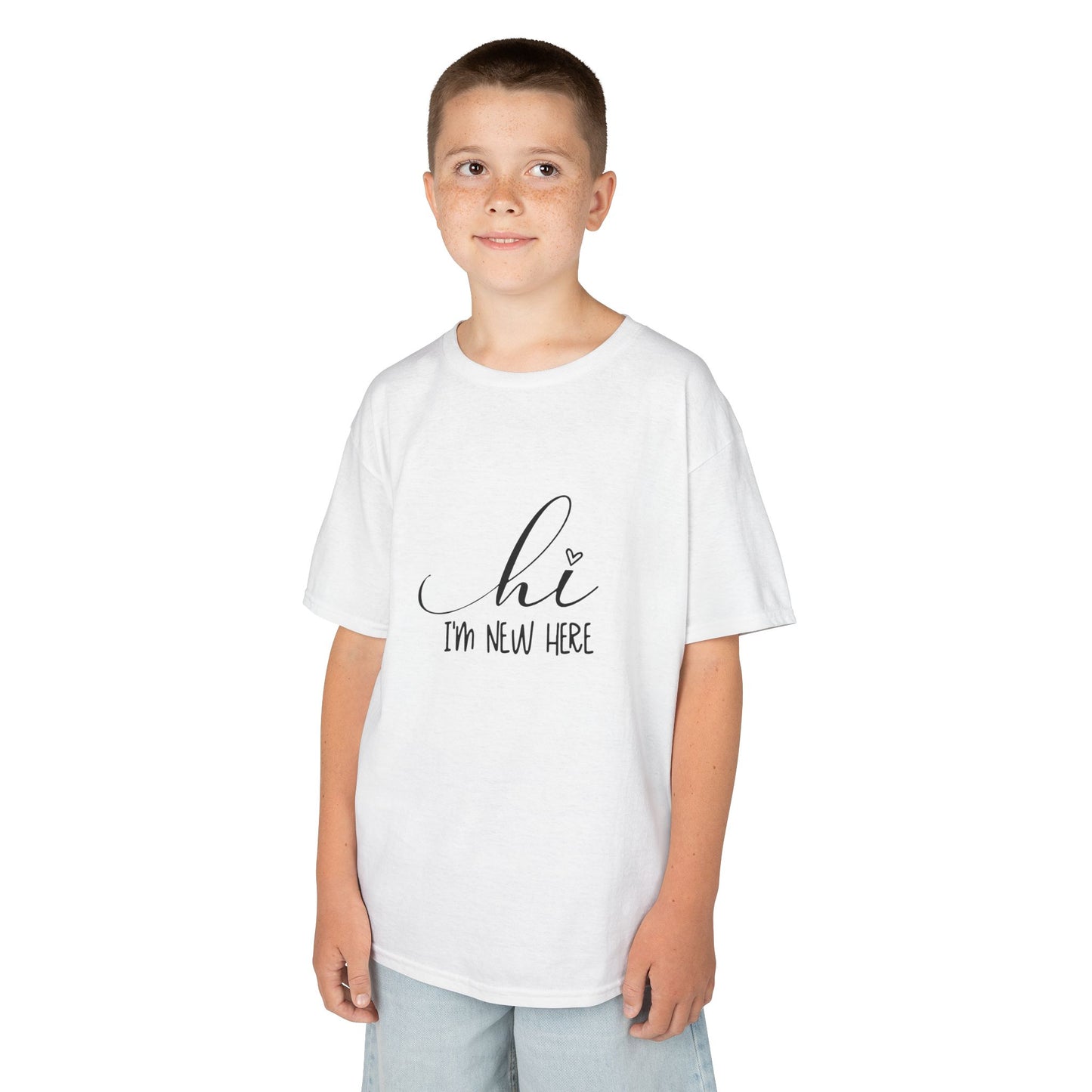 Hi I'm New Here: Fun and Friendly Kids' T-Shirt –  for Little Adventurers!