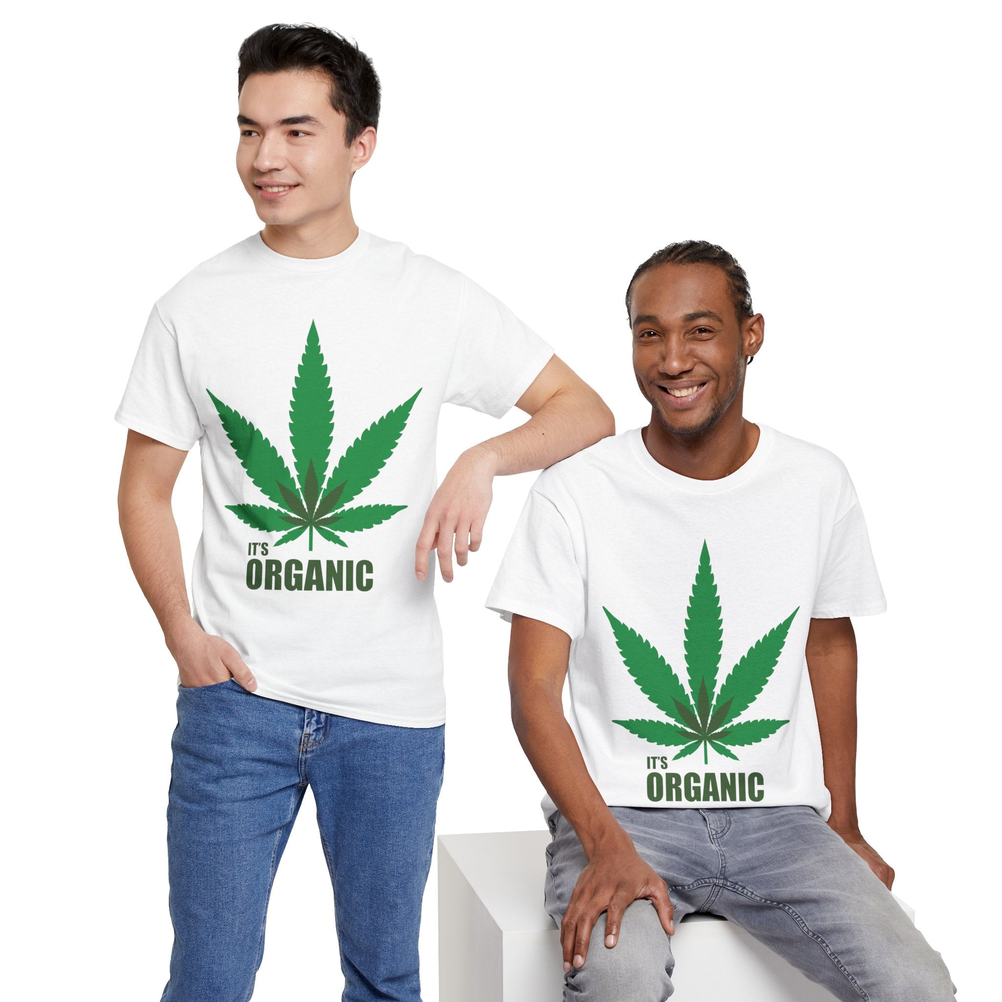 It's Organic Pot Leaf Graphic T-Shirt