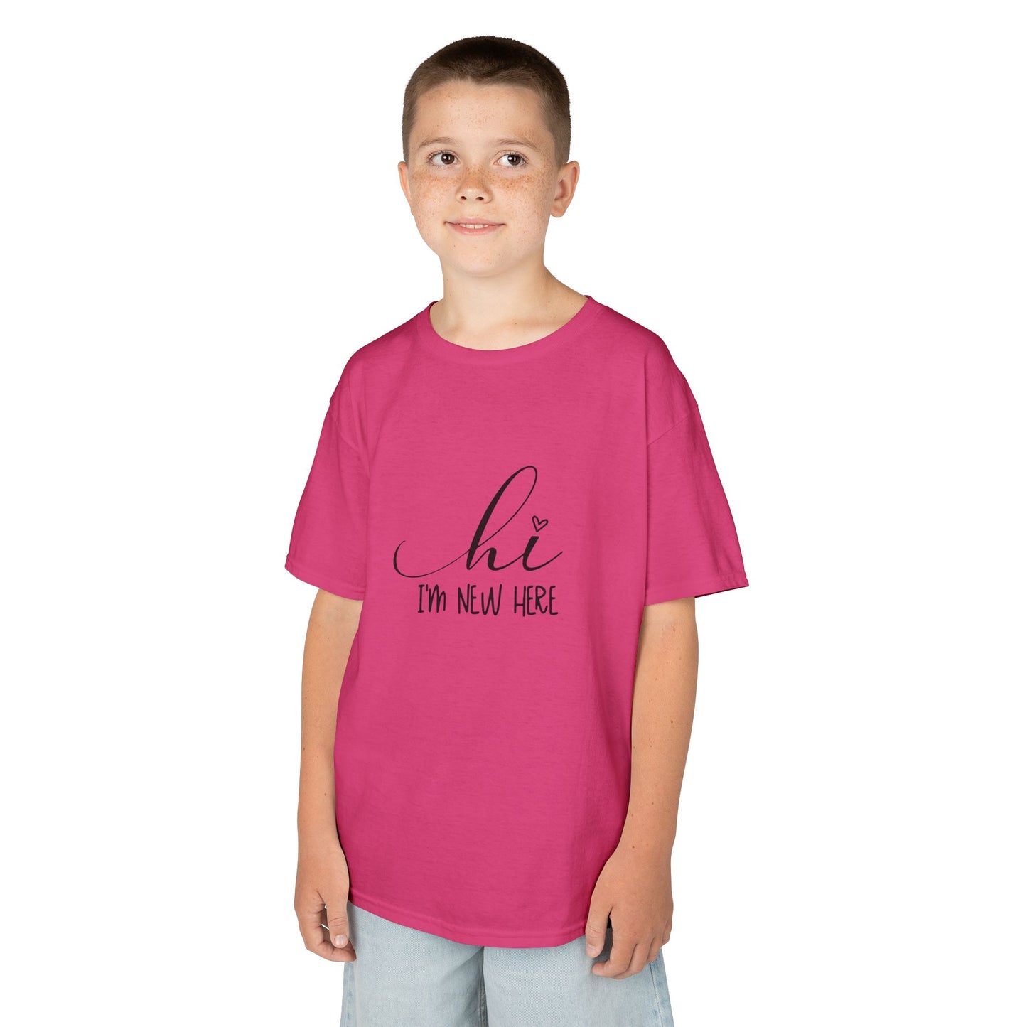 Hi I'm New Here: Fun and Friendly Kids' T-Shirt –  for Little Adventurers!