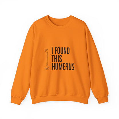 I Found This Humerus” Funny Halloween Sweatshirt
