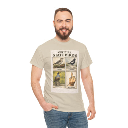 Official State Birds Shirt – Funny New Jersey Graphic Tee
