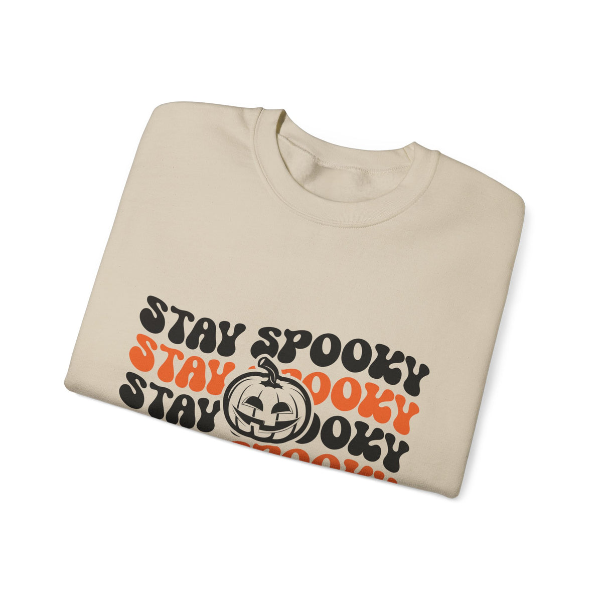 Stay Spooky Retro Halloween Sweatshirt | Vintage 70s Crewneck