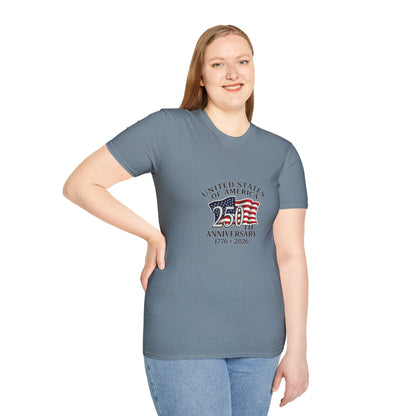 America 250 Shirt | United States 250th Anniversary Patriotic Tee