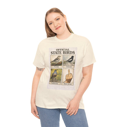 Official State Birds Shirt – Funny New Jersey Graphic Tee