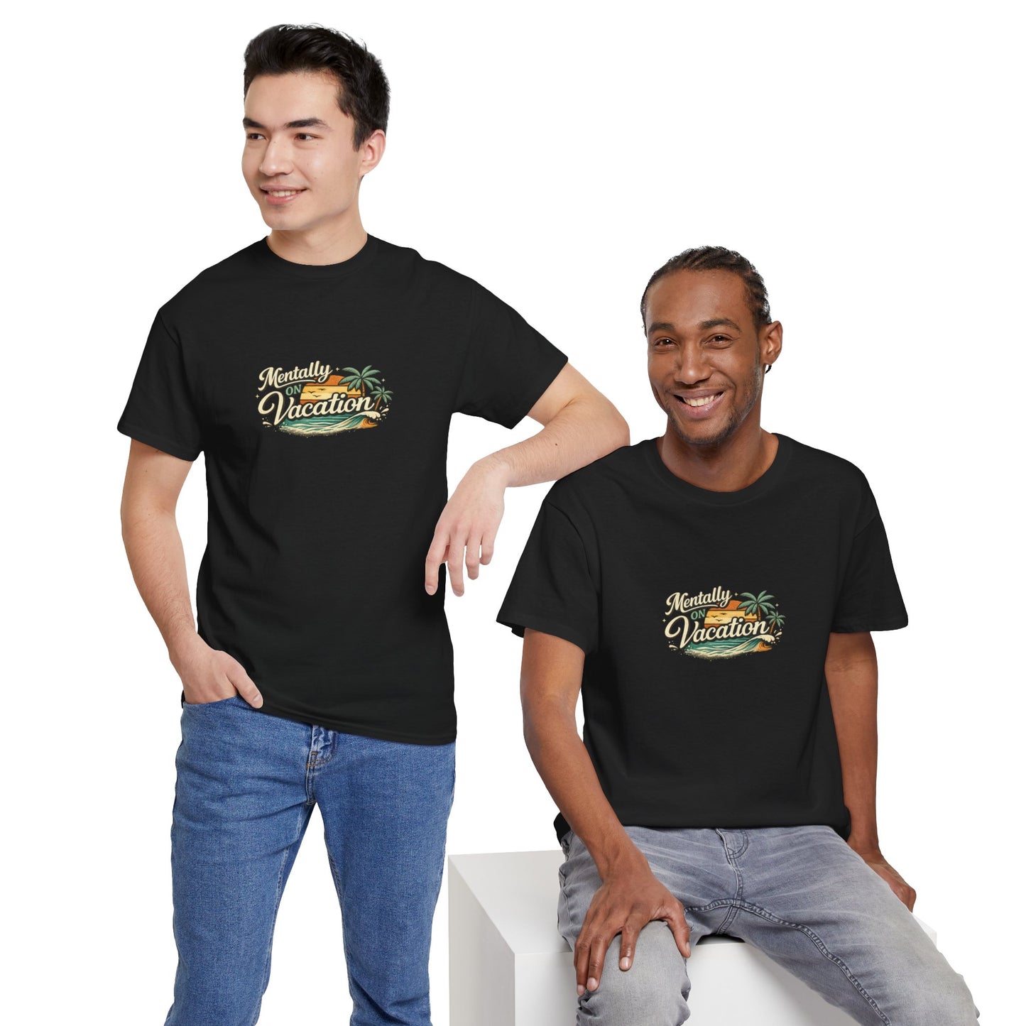 Mentally On Vacation Funny Shirt