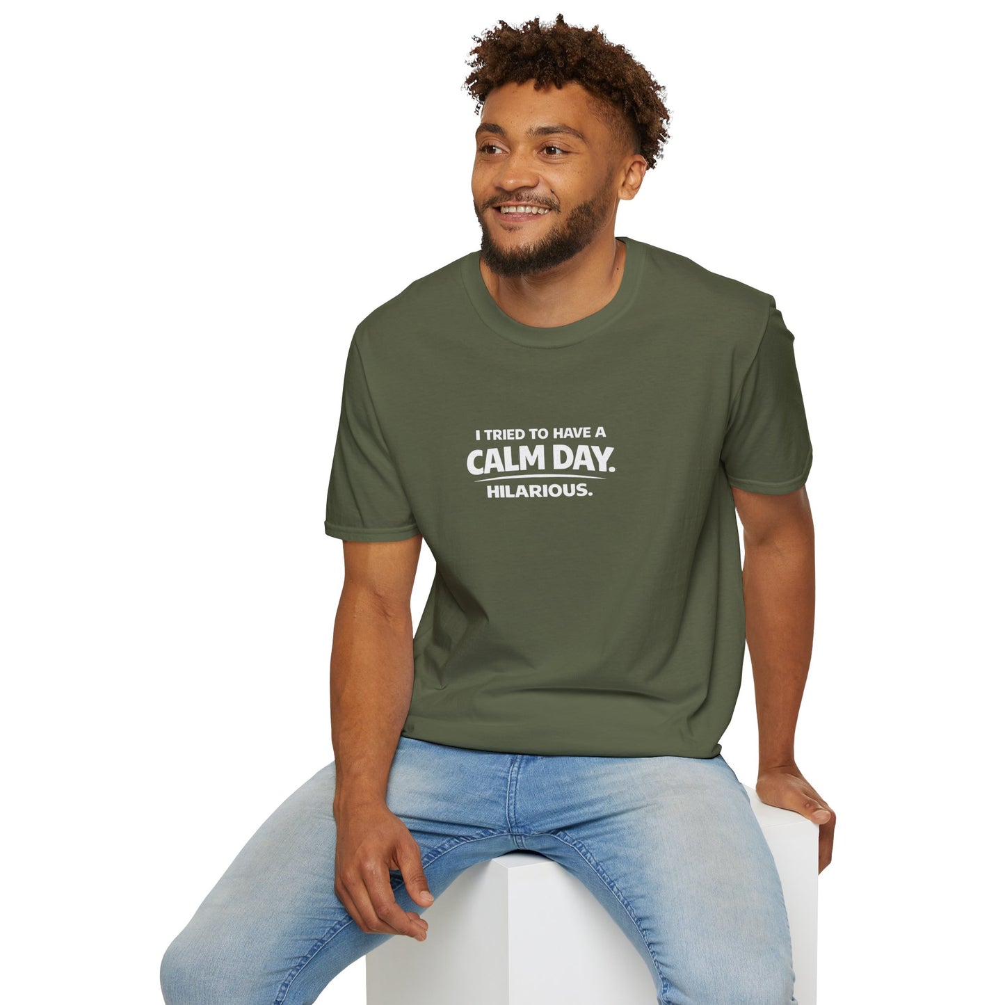 I Tried to Have a Calm Day. Hilarious. Graphic Tee
