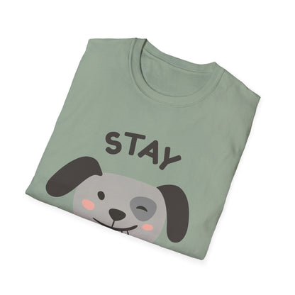 Stay Pawsitive T-Shirt – Cute Dog Lover Graphic Tee for Pet Enthusiasts