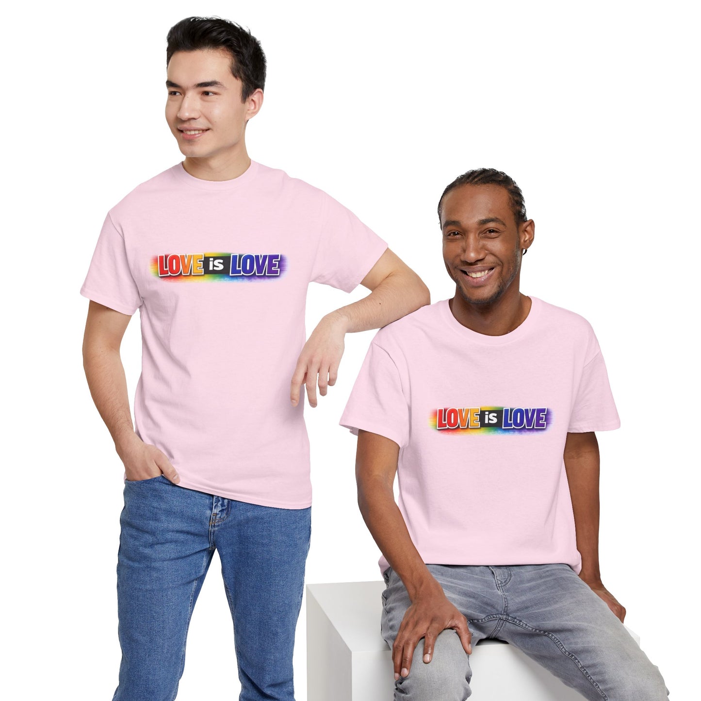 Love Is Love Shirt – Bold Rainbow Pride Graphic Tee