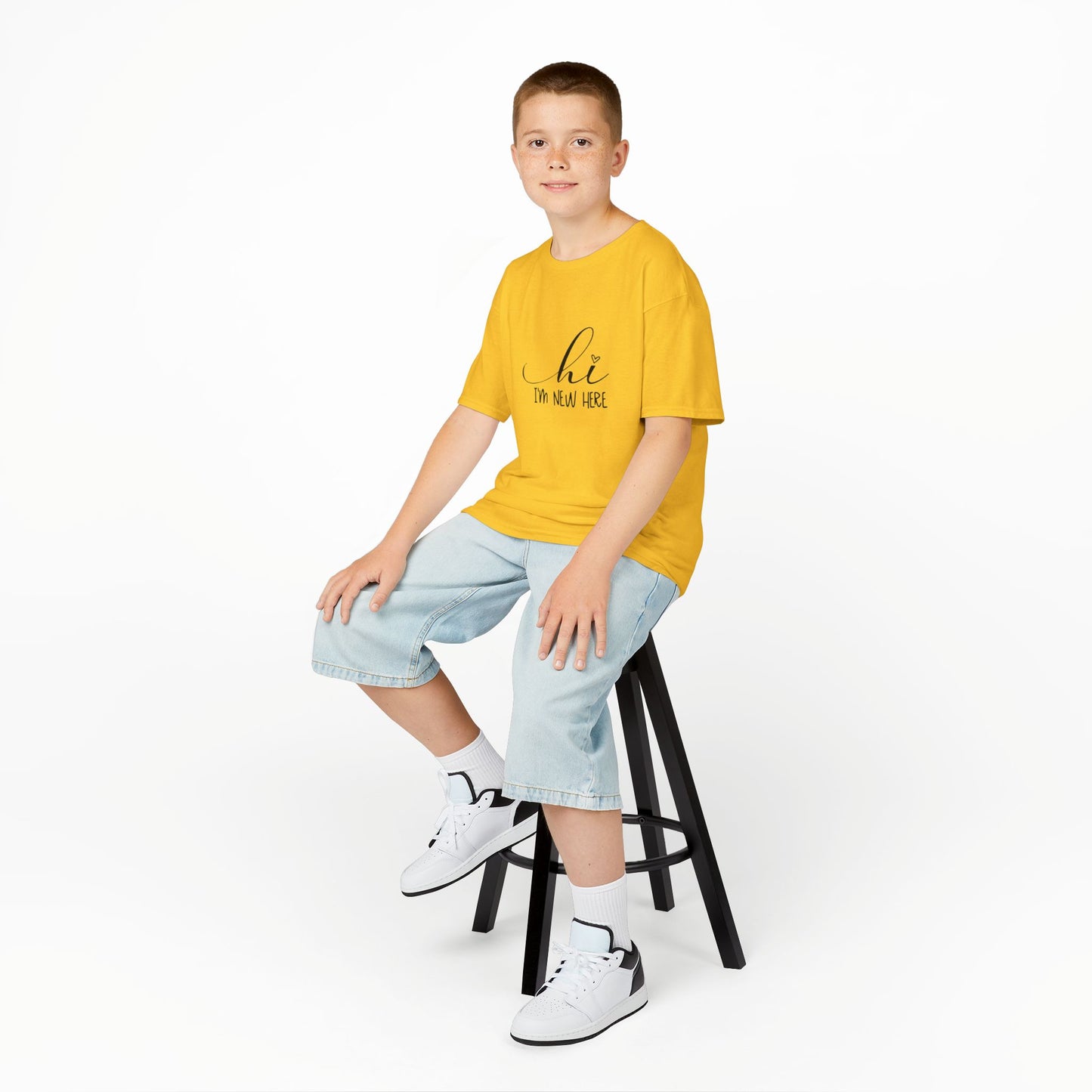 Hi I'm New Here: Fun and Friendly Kids' T-Shirt –  for Little Adventurers!