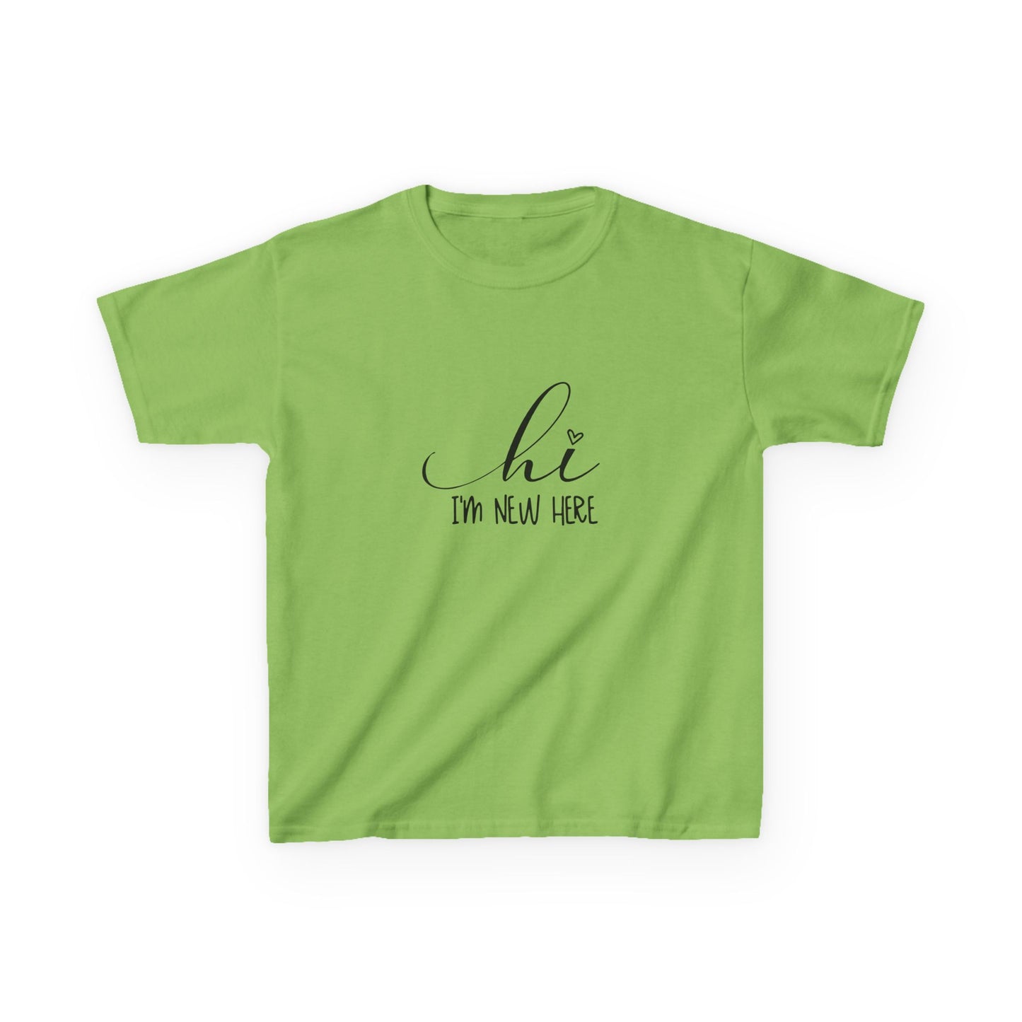Hi I'm New Here: Fun and Friendly Kids' T-Shirt –  for Little Adventurers!