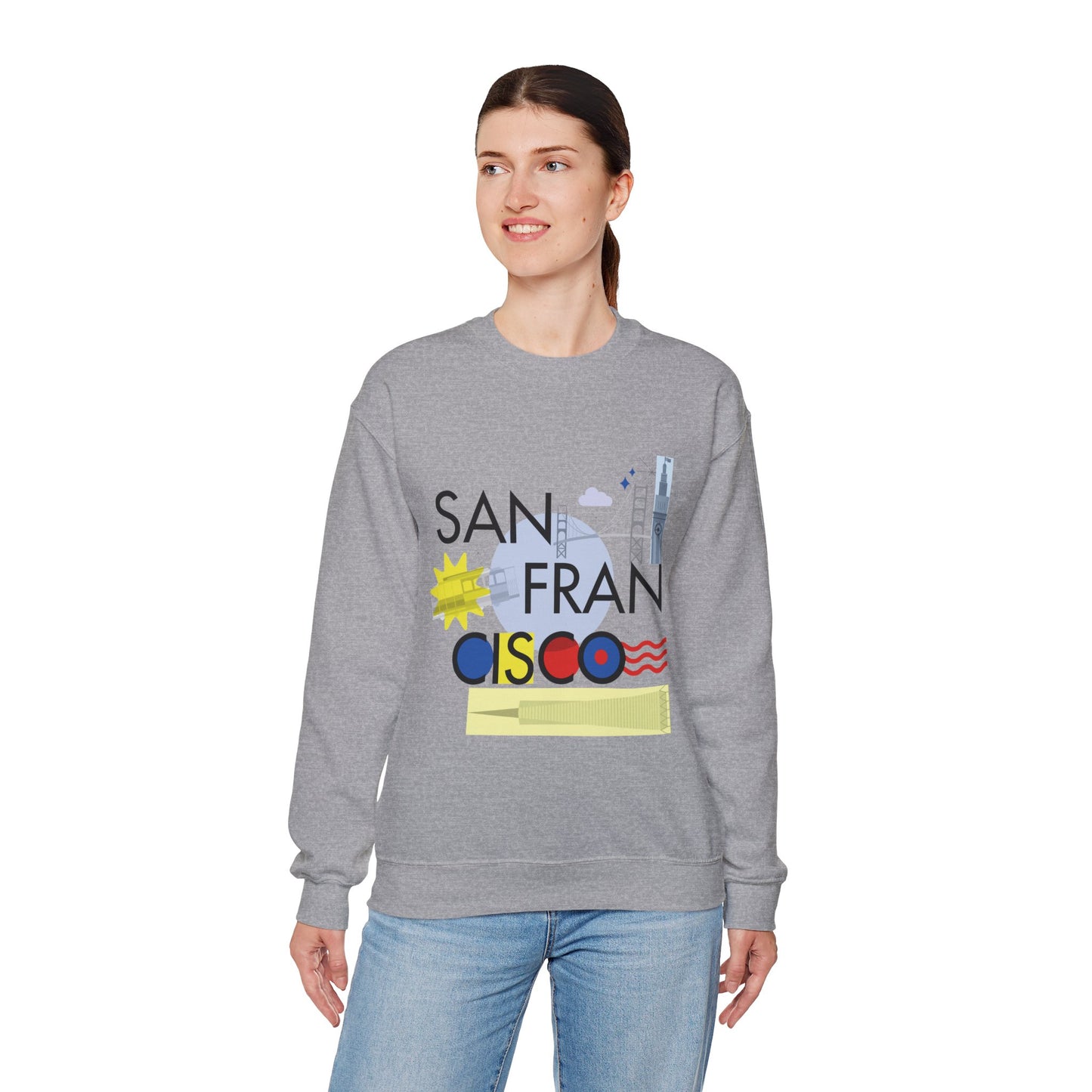 San Francisco Graphic Crewneck Sweatshirt