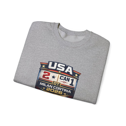 USA Hockey 2026 Gold Championship Sweatshirt – 2-1 OT Classic