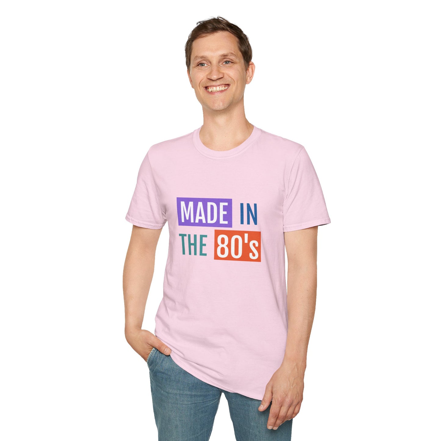 Made in the 80s Birthday Shirt – Retro 1980s Graphic Tee