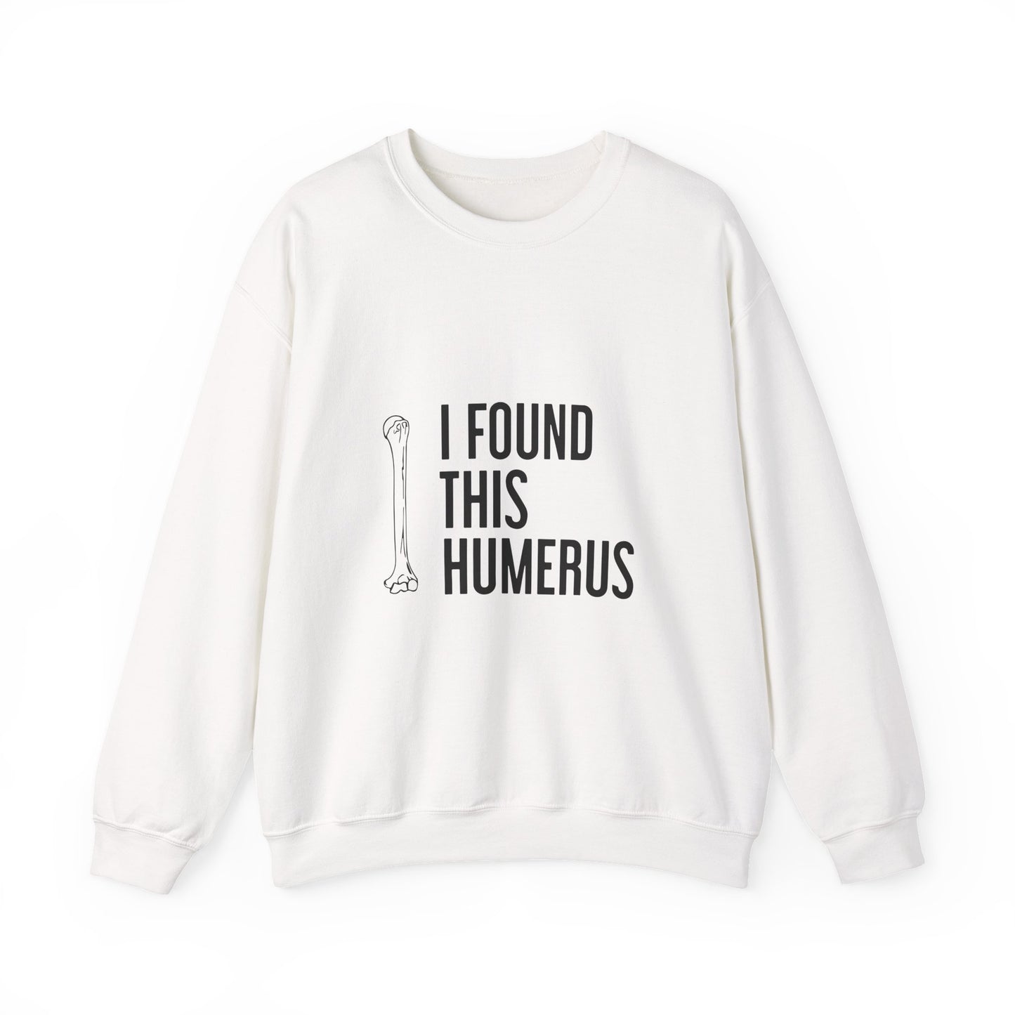 I Found This Humerus” Funny Halloween Sweatshirt