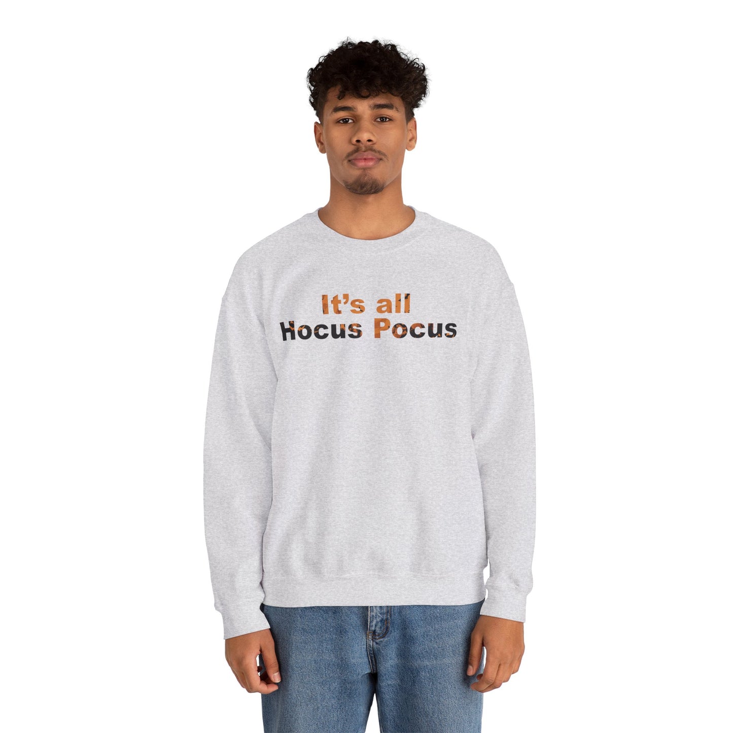 It's All Hocus Pocus Halloween Sweatshirt | Funny Spooky Season Crewneck