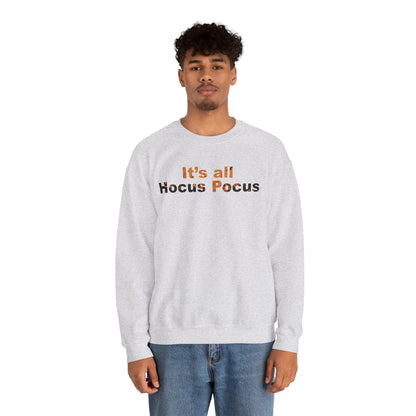 It's All Hocus Pocus Halloween Sweatshirt | Funny Spooky Season Crewneck