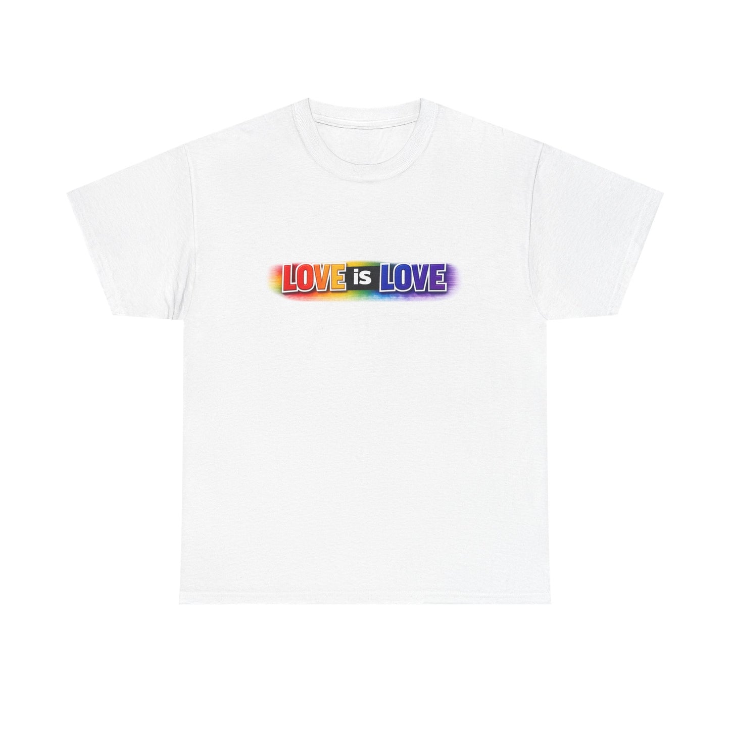 Love Is Love Shirt – Bold Rainbow Pride Graphic Tee