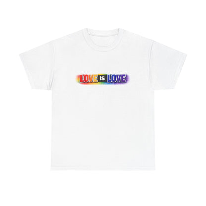 Love Is Love Shirt – Bold Rainbow Pride Graphic Tee