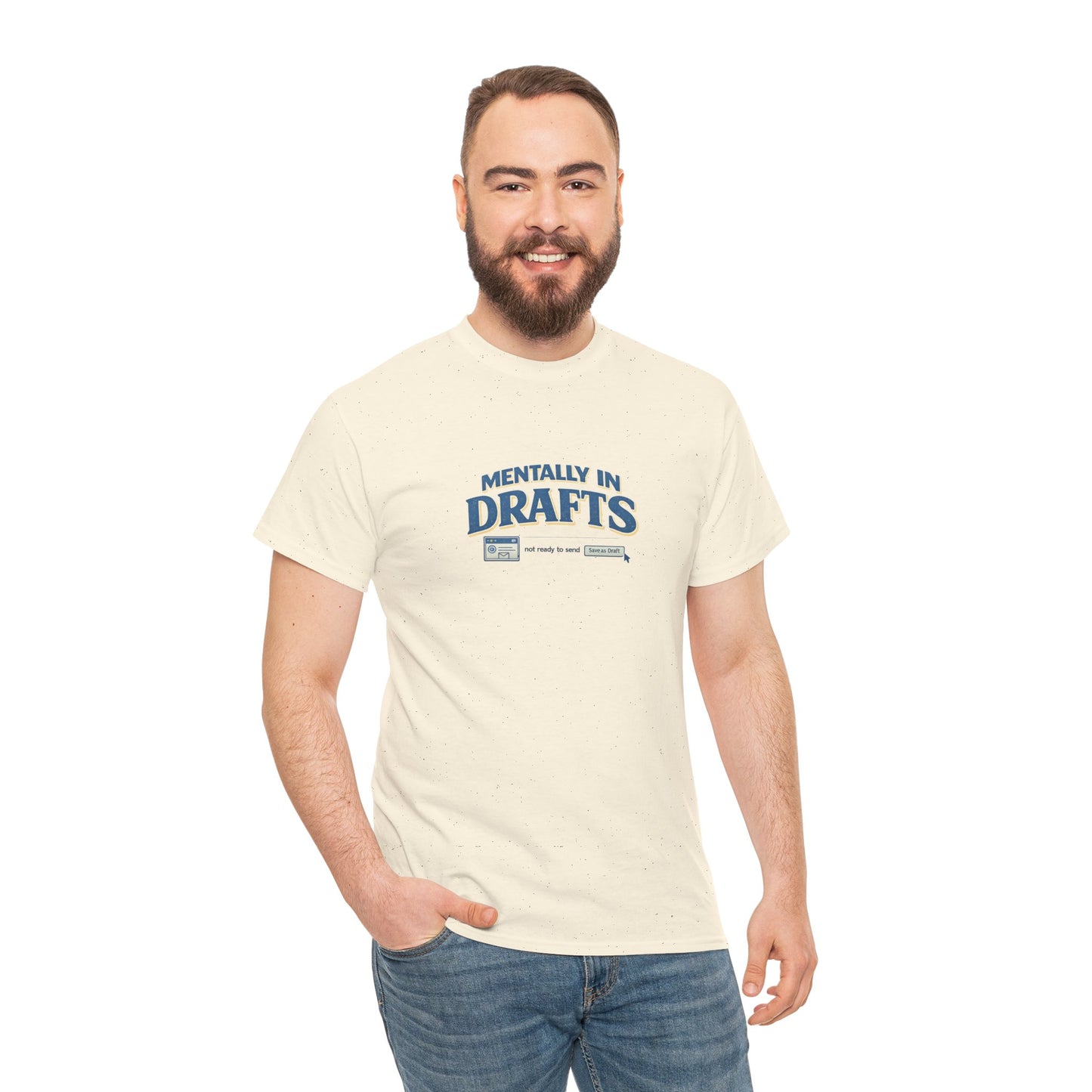 Mentally in Drafts Shirt – Funny Overthinking Introvert Tee