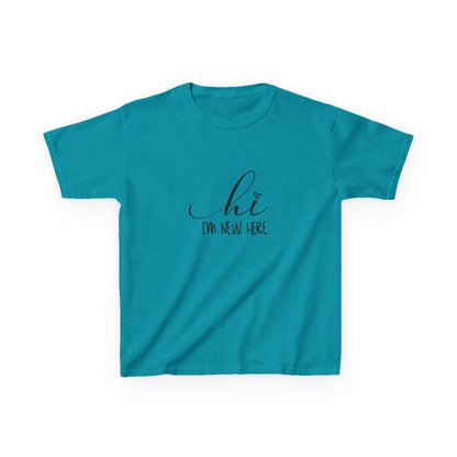 Hi I'm New Here: Fun and Friendly Kids' T-Shirt –  for Little Adventurers!