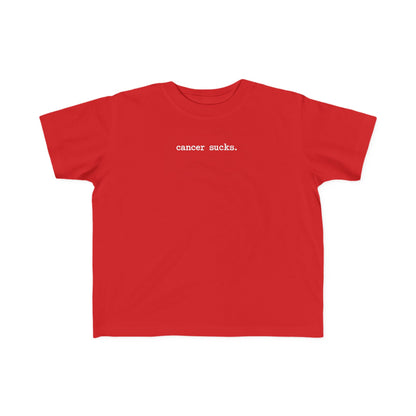Cancer Sucks Toddler Tee
