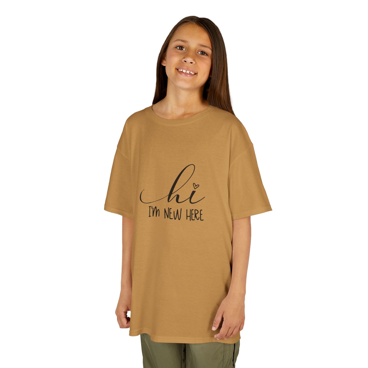 Hi I'm New Here: Fun and Friendly Kids' T-Shirt –  for Little Adventurers!