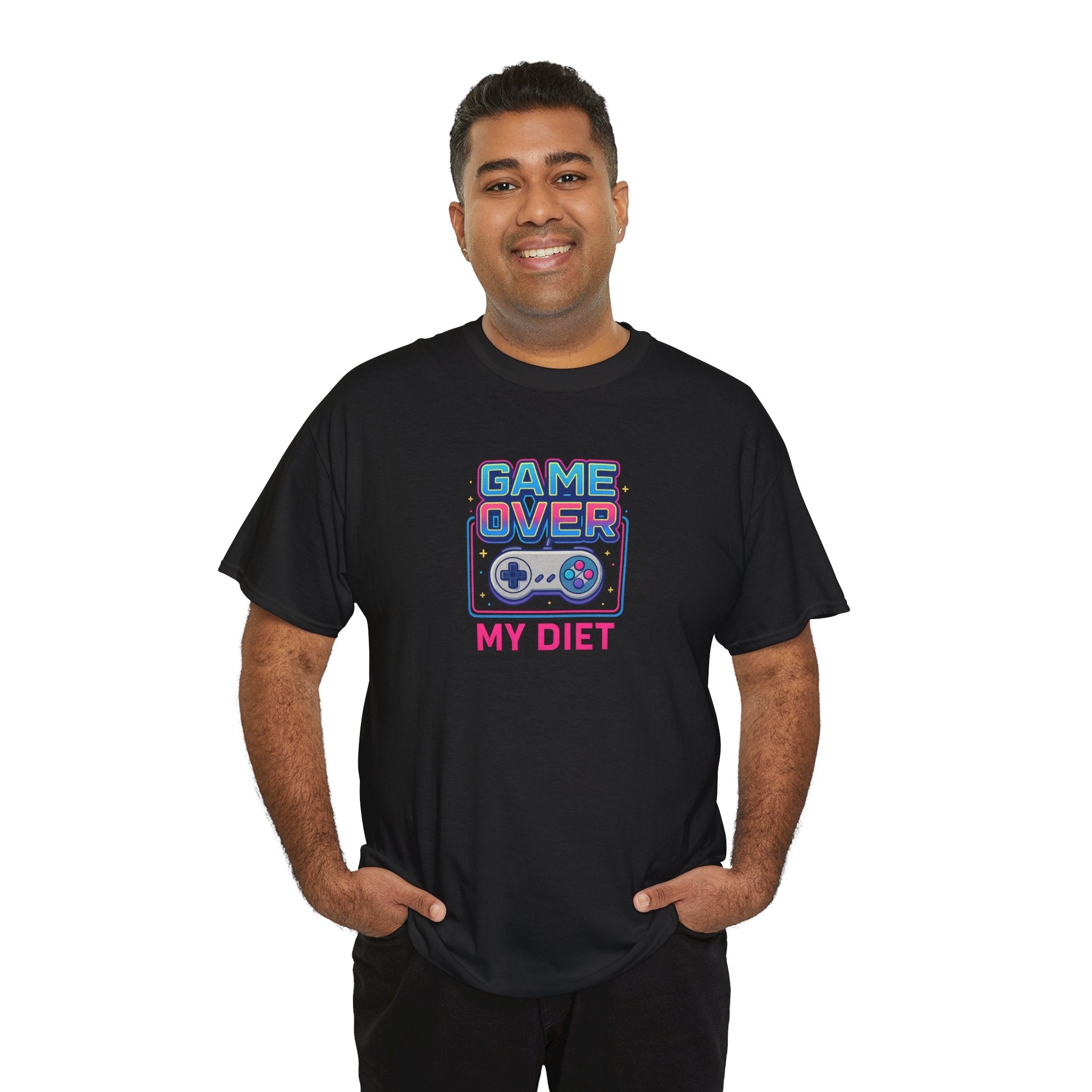 Game Over: My Diet Retro Gaming Funny T-Shirt