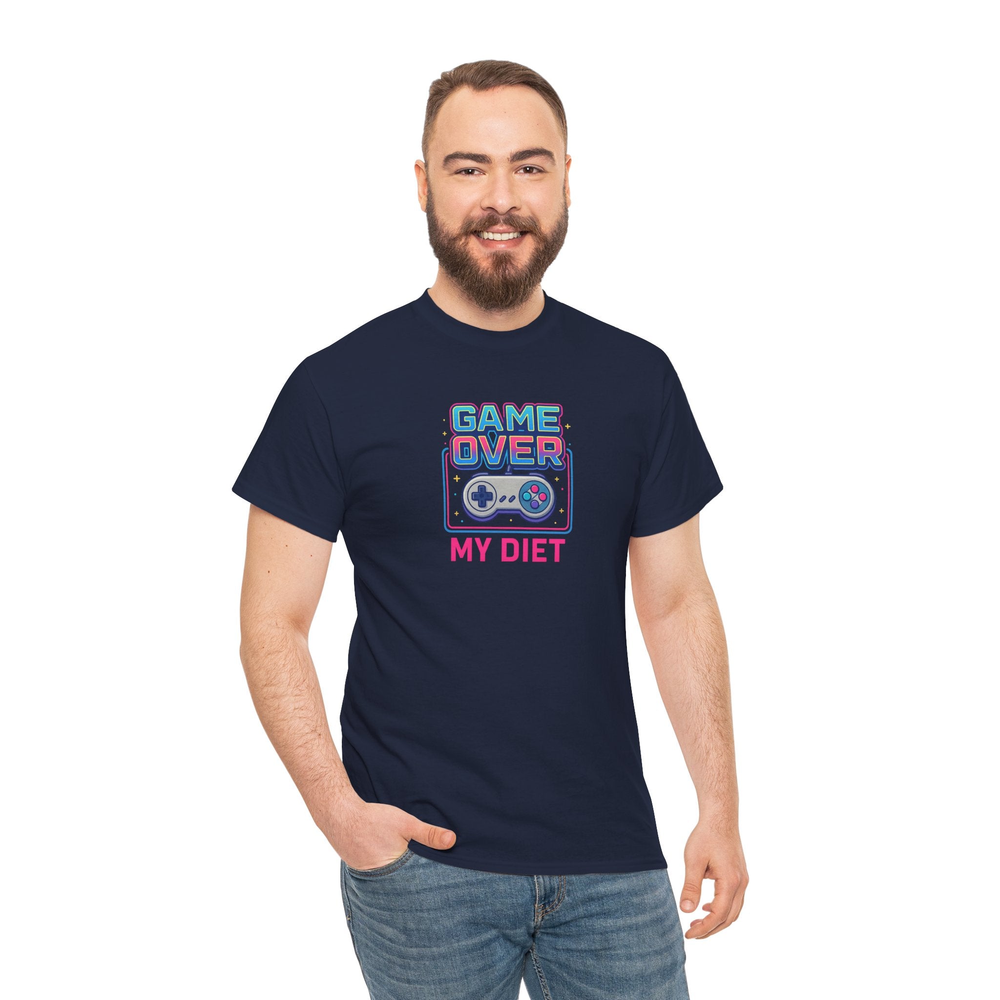 Game Over: My Diet Retro Gaming Funny T-Shirt