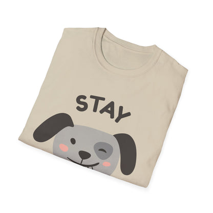 Stay Pawsitive T-Shirt – Cute Dog Lover Graphic Tee for Pet Enthusiasts