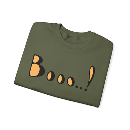 Boo Halloween Sweatshirt | Cute Spooky Season Crewneck