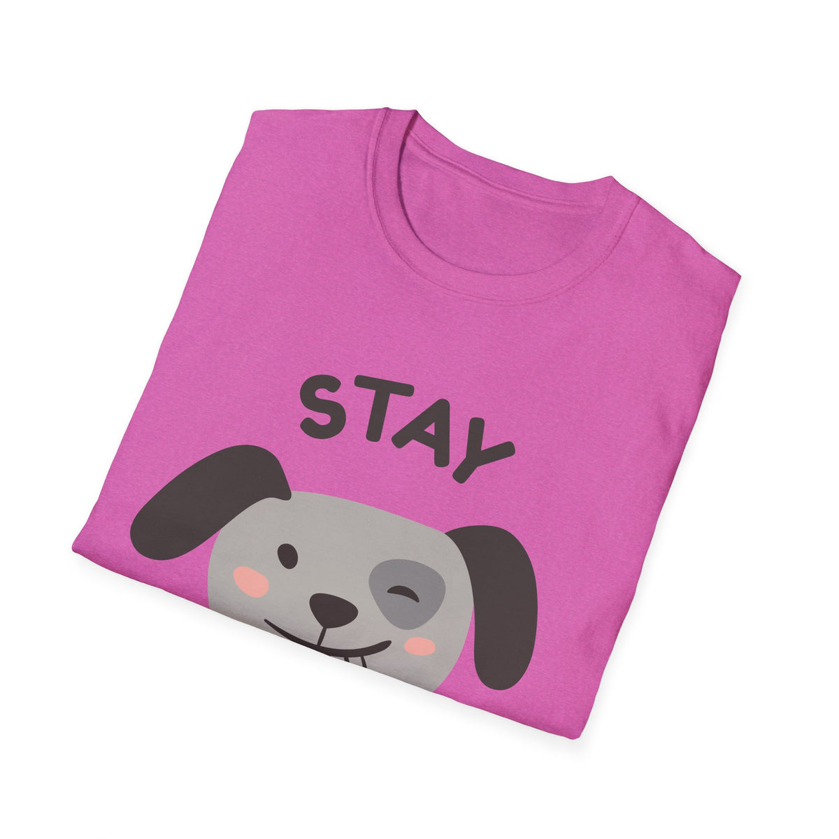 Stay Pawsitive T-Shirt – Cute Dog Lover Graphic Tee for Pet Enthusiasts