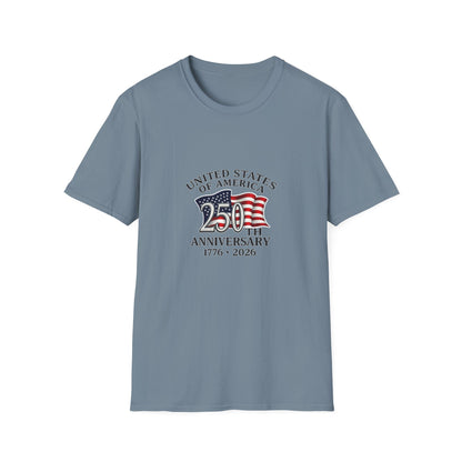 America 250 Shirt | United States 250th Anniversary Patriotic Tee