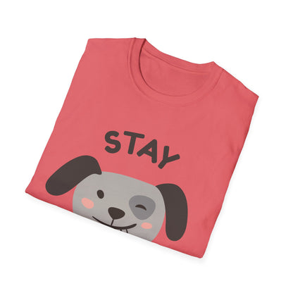 Stay Pawsitive T-Shirt – Cute Dog Lover Graphic Tee for Pet Enthusiasts