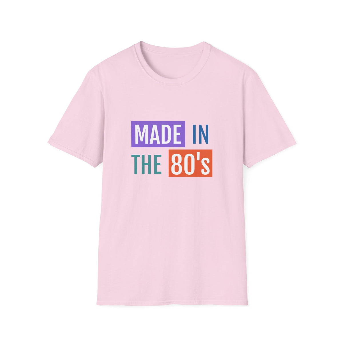 Made in the 80s Birthday Shirt – Retro 1980s Graphic Tee