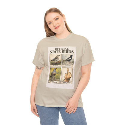 Official State Birds Shirt – Funny New Jersey Graphic Tee