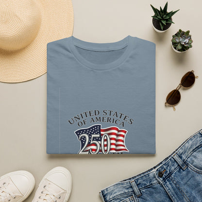 America 250 Shirt | United States 250th Anniversary Patriotic Tee