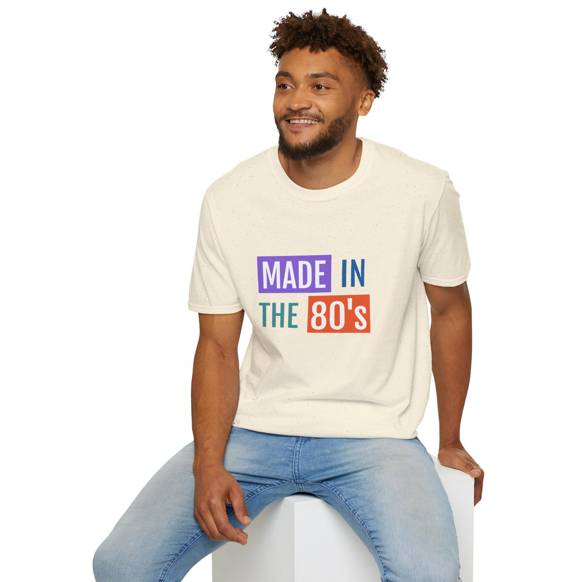 Made in the 80s Birthday Shirt – Retro 1980s Graphic Tee