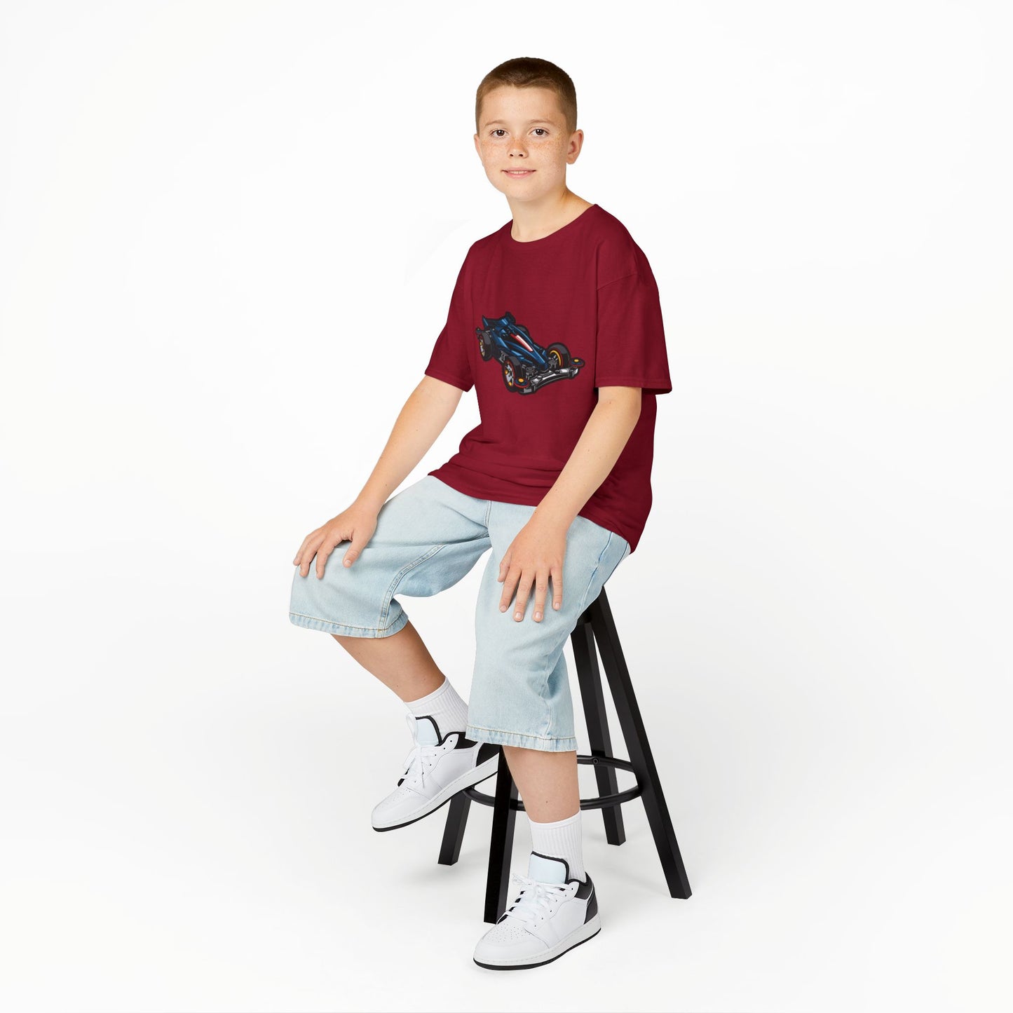 Kids Racing Car T-Shirt – Cool Sports Car Graphic Tee for Boys & Girls