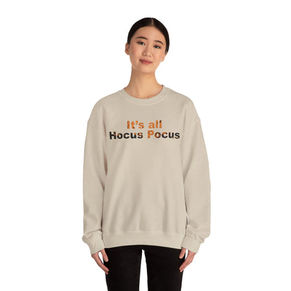 It's All Hocus Pocus Halloween Sweatshirt | Funny Spooky Season Crewneck