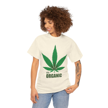 It's Organic Pot Leaf Graphic T-Shirt