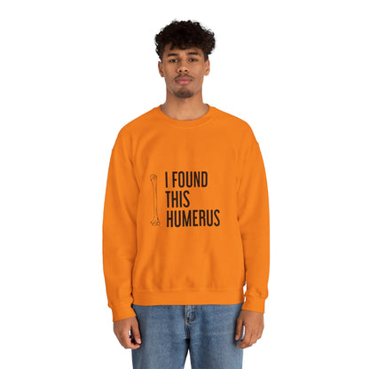 I Found This Humerus” Funny Halloween Sweatshirt