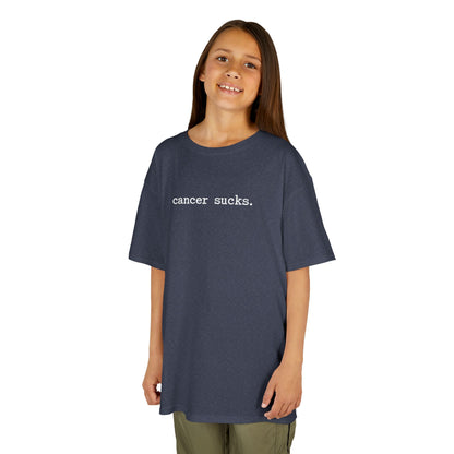 Kids T-Shirt — Cancer Sucks