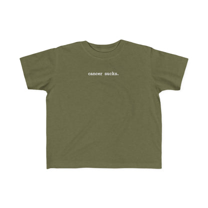 Cancer Sucks Toddler Tee